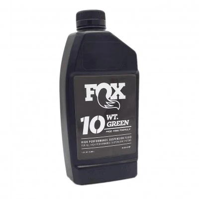 ACEITE FOX 10WT GREEN 32OZ (946ML.) -Ciclismo Tienda aceite fox 10wt green 32oz 946ml